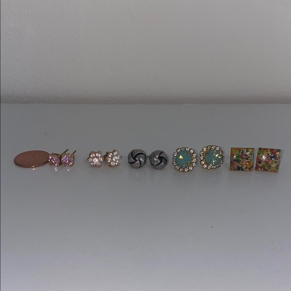Set of 5 Stylish Earrings